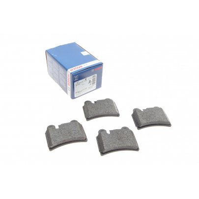 Тормозные колодки задние (87x70x17) Volkswagen Touareg 2 / Фольксваген Туарег 2 2010-2018 0986494210 BOSCH (Германия)