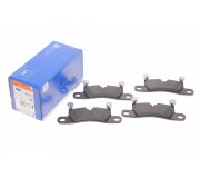 Гальмівні колодки задні (186x76x17) Volkswagen Touareg 2 / Фольксваген Туарег 2 2010-2018 13.0460-4872.2 ATE (Німеччина)