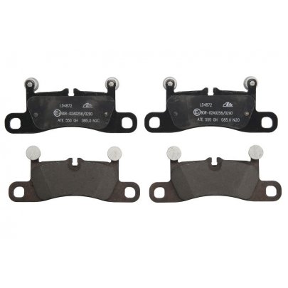 Тормозные колодки задние (186x76x17) Volkswagen Touareg 2 / Фольксваген Туарег 2 2010-2018 13.0470-4872.2 ATE (Германия)