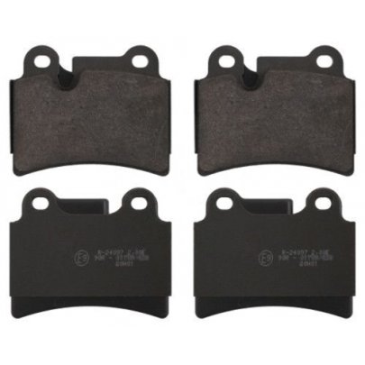 Тормозные колодки задние (87x70x17) Volkswagen Touareg 2 / Фольксваген Туарег 2 2010-2018 16671 FEBI (Германия)