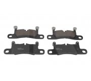 Гальмівні колодки задні (186x76x17) Volkswagen Touareg 2 / Фольксваген Туарег 2 2010-2018 2247120 NK (Данія)