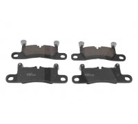 Тормозные колодки задние (186x76x17) Volkswagen Touareg 2 / Фольксваген Туарег 2 2010-2018 2247120 NK (Дания)