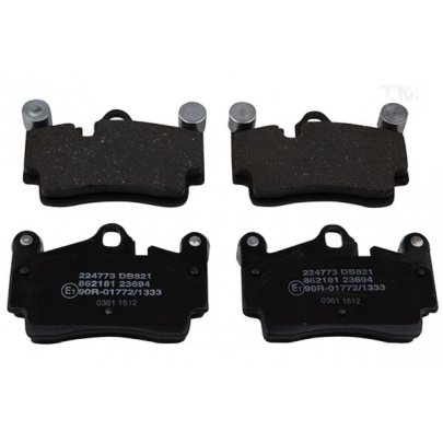 Тормозные колодки задние (112x73x16) Volkswagen Touareg 2 / Фольксваген Туарег 2 2010-2018 224773 NK (Дания)