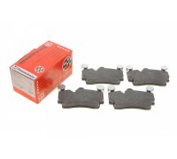 Тормозные колодки задние (112x73x16) Volkswagen Touareg 2 / Фольксваген Туарег 2 2010-2018 23694.165.1 ZIMMERMANN (Германия)