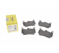 Тормозные колодки задние (112x73x16) Volkswagen Touareg 2 / Фольксваген Туарег 2 2010-2018 2369402 TEXTAR (Германия)