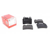 Тормозные колодки задние (87x70x17) Volkswagen Touareg 2 / Фольксваген Туарег 2 2010-2018 24097.170.1 ZIMMERMANN (Германия)