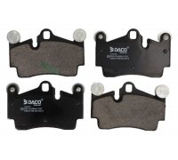 Тормозные колодки задние (112x73x16) Volkswagen Touareg 2 / Фольксваген Туарег 2 2010-2018 324216 DACO (Польша)