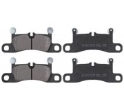 Гальмівні колодки задні (186x76x17) Volkswagen Touareg 2 / Фольксваген Туарег 2 2010-2018 37788 ABS (Нідерланди)