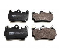 Тормозные колодки задние (112x73x16) Volkswagen Touareg 2 / Фольксваген Туарег 2 2010-2018 573227 CHAMPION (США)