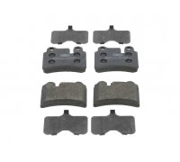 Тормозные колодки задние (87x70x17) Volkswagen Touareg 2 / Фольксваген Туарег 2 2010-2018 573297 CHAMPION (США)