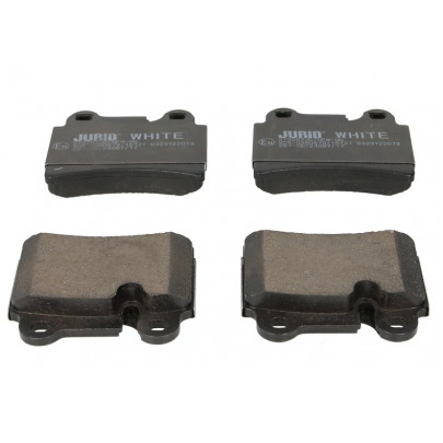Тормозные колодки задние (87x70x17) Volkswagen Touareg 2 / Фольксваген Туарег 2 2010-2018 573297JC JURID (Германия)