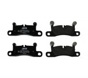 Гальмівні колодки задні (186x76x17) Volkswagen Touareg 2 / Фольксваген Туарег 2 2010-2018 573395J JURID (Німеччина)