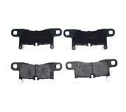 Гальмівні колодки задні (186x76x17) Volkswagen Touareg 2 / Фольксваген Туарег 2 2010-2018 74234 ASAM (Румунія)