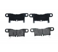 Тормозные колодки задние (186x76x17) Volkswagen Touareg 2 / Фольксваген Туарег 2 2010-2018 74234 ASAM (Румыния)