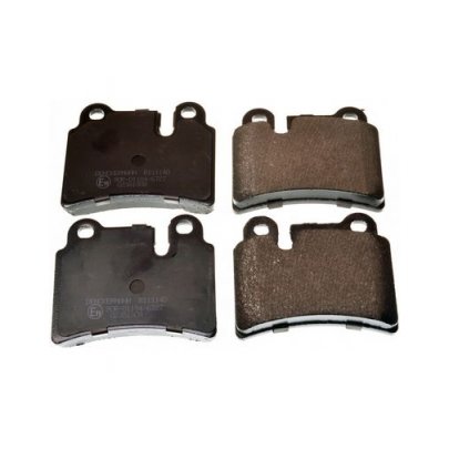 Тормозные колодки задние (87x70x17) Volkswagen Touareg 2 / Фольксваген Туарег 2 2010-2018 B111140 DENCKERMANN (Польша)