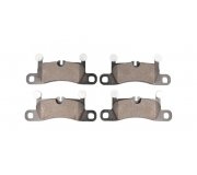 Гальмівні колодки задні (186x76x17) Volkswagen Touareg 2 / Фольксваген Туарег 2 2010-2018 BP-12598 OPTIMAL (Німеччина)