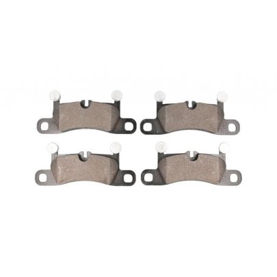Тормозные колодки задние (186x76x17) Volkswagen Touareg 2 / Фольксваген Туарег 2 2010-2018 BP-12598 OPTIMAL (Германия)