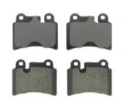 Гальмівні колодки задні (87x70x17) Volkswagen Touareg 2 / Фольксваген Туарег 2 2010-2018 BP3302 BREMSI (Італія)