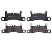 Гальмівні колодки задні (186x76x17) Volkswagen Touareg 2 / Фольксваген Туарег 2 2010-2018 C2W032ABE-P ABE (Польща)