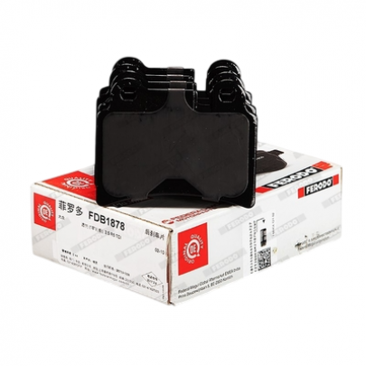 Тормозные колодки задние (87x70x17) Volkswagen Touareg 2 / Фольксваген Туарег 2 2010-2018 FDB1878 FERODO (Великобритания)