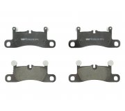 Гальмівні колодки задні (186x76x17) Volkswagen Touareg 2 / Фольксваген Туарег 2 2010-2018 FDB4424 FERODO (Великобританія)