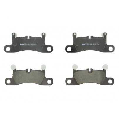 Тормозные колодки задние (186x76x17) Volkswagen Touareg 2 / Фольксваген Туарег 2 2010-2018 FDB4424 FERODO (Великобритания)