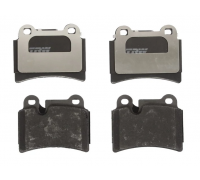 Тормозные колодки задние (87x70x17) Volkswagen Touareg 2 / Фольксваген Туарег 2 2010-2018 GDB1722 TRW (Германия)