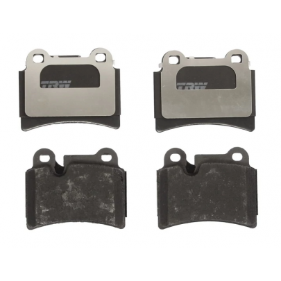 Тормозные колодки задние (87x70x17) Volkswagen Touareg 2 / Фольксваген Туарег 2 2010-2018 GDB1722 TRW (Германия)