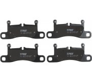 Гальмівні колодки задні (186x76x17) Volkswagen Touareg 2 / Фольксваген Туарег 2 2010-2018 GDB1875 TRW (Німеччина)