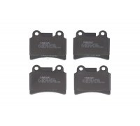 Тормозные колодки задние (87x70x17) Volkswagen Touareg 2 / Фольксваген Туарег 2 2010-2018 JQ101221 KAMOKA (Польша)