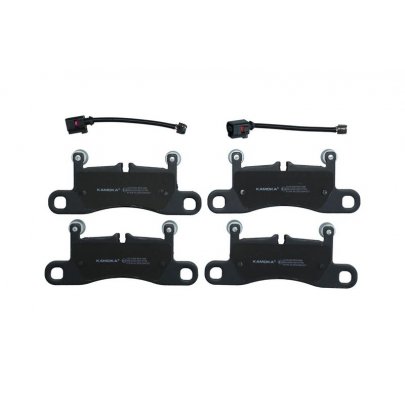 Тормозные колодки задние (186x76x17) Volkswagen Touareg 2 / Фольксваген Туарег 2 2010-2018 JQ101505 KAMOKA (Польша)