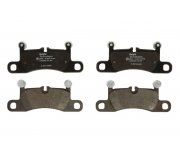 Гальмівні колодки задні (186x76x17) Volkswagen Touareg 2 / Фольксваген Туарег 2 2010-2018 LP2233 DELPHI (США)