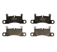 Тормозные колодки задние (186x76x17) Volkswagen Touareg 2 / Фольксваген Туарег 2 2010-2018 LP2233 DELPHI (США)