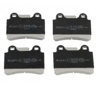 Тормозные колодки задние (87x70x17) Volkswagen Touareg 2 / Фольксваген Туарег 2 2010-2018 PP-0915AF JAPANPARTS (Италия)