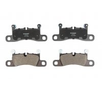 Тормозные колодки задние (186x76x17) Volkswagen Touareg 2 / Фольксваген Туарег 2 2010-2018 RP1875 RAISO (Швеция)