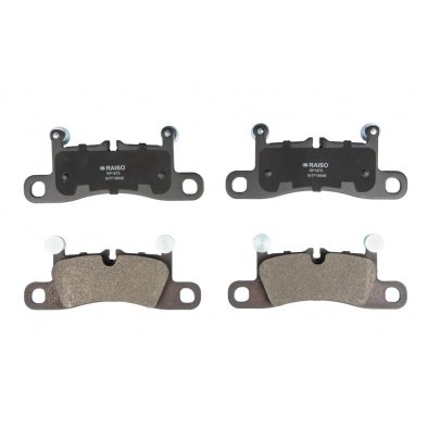 Тормозные колодки задние (186x76x17) Volkswagen Touareg 2 / Фольксваген Туарег 2 2010-2018 RP1875 RAISO (Швеция)