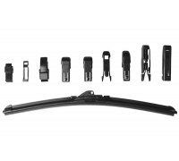 Щетка стеклоочистителя передняя (бескаркасная, 650мм) Volkswagen Touareg 2 / Фольксваген Туарег 2 2010-2018 VM00650 DENCKERMANN (Польша)