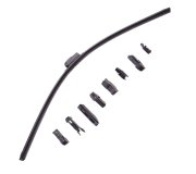 Щетка стеклоочистителя передняя (бескаркасная, 650мм) Volkswagen Touareg 2 / Фольксваген Туарег 2 2010-2018 WA650 SATO TECH (Украина)