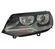 Фара передняя левая (H15; H7/H7; W5W; WY21W, электрическое, с моторчиком) Volkswagen Touareg 2 / Фольксваген Туарег 2 2010-2014 1EJ010328-211 HELLA (Германия)