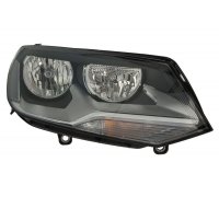 Фара передняя правая (H15; H7/H7; W5W; WY21W, электрическое, с моторчиком) Volkswagen Touareg 2 / Фольксваген Туарег 2 2010-2014 1EJ010328-221 HELLA (Германия)