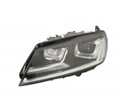 Фара передняя левая (D3S; LED; W5W; WY21W, электрическое, с моторчиком) Volkswagen Touareg 2 / Фольксваген Туарег 2 2014-2018 1EL011937-411 HELLA (Германия)