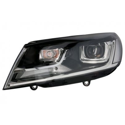 Фара передняя левая (D3S; LED; W5W; WY21W, электрическое, с моторчиком) Volkswagen Touareg 2 / Фольксваген Туарег 2 2014-2018 1ZT011937-511 HELLA (Германия)