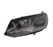 Фара передняя левая (H15; H7; W5W; WY21W, электрическое, с моторчиком) Volkswagen Touareg 2 / Фольксваген Туарег 2 2010-2018 441-11F3LMLD-EM DEPO (Тайвань)