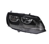 Фара передняя правая (H15; H7; W5W; WY21W, электрическое, с моторчиком) Volkswagen Touareg 2 / Фольксваген Туарег 2 2010-2018 441-11F3RMLD-EM DEPO (Тайвань)