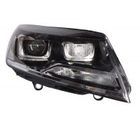 Фара передняя правая (PWY24W; W21, электрическое, с моторчиком) Volkswagen Touareg 2 / Фольксваген Туарег 2 2010-2018 441-11K9RMLEHM2 DEPO (Тайвань)