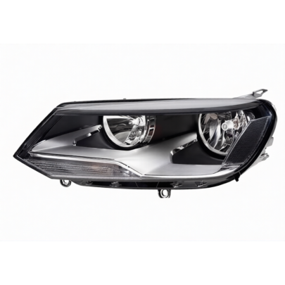 Фара передняя левая (H15; H7; W5W; WY21W, электрическое, с моторчиком) Volkswagen Touareg 2 / Фольксваген Туарег 2 2010-2018 FP7417R1-E FPS (Тайвань)