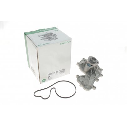 Помпа / водяной насос (механический, двигатель: CJMA / CVWA / CNRB / CVVA / CRCA / CJGD) Volkswagen Touareg 2 / Фольксваген Туарег 2 3.0 V6 TDI 2010-2018 538036510 INA (Германия)