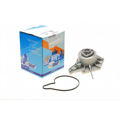 Помпа / водяной насос (вакуумный) Volkswagen Touareg 2 / Фольксваген Туарег 2 3.0 V6 TSI Hybrid 2010-2018 PA1228 GRAF (Италия)