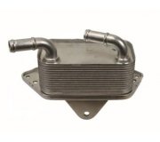 Радиатор масляный / теплообменник (79x141x61мм) Volkswagen Touareg 2 / Фольксваген Туарег 2 3.0 V6 TSI Hybrid 2010-2018 07.18.029 TRUCKTEC (Германия)