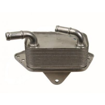 Радиатор масляный / теплообменник (79x141x61мм) Volkswagen Touareg 2 / Фольксваген Туарег 2 3.0 V6 TSI Hybrid 2010-2018 07.18.029 TRUCKTEC (Германия)